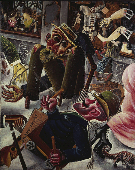 Otto Dix, Pragrestrasse, 1920, Staatsgalerie, Stuttgart. Image: Scala, Florence/bpk, Bildagentur fuer Kunst, Kultur und Geschichte, Berlin, Artwork: © DACS 2023
